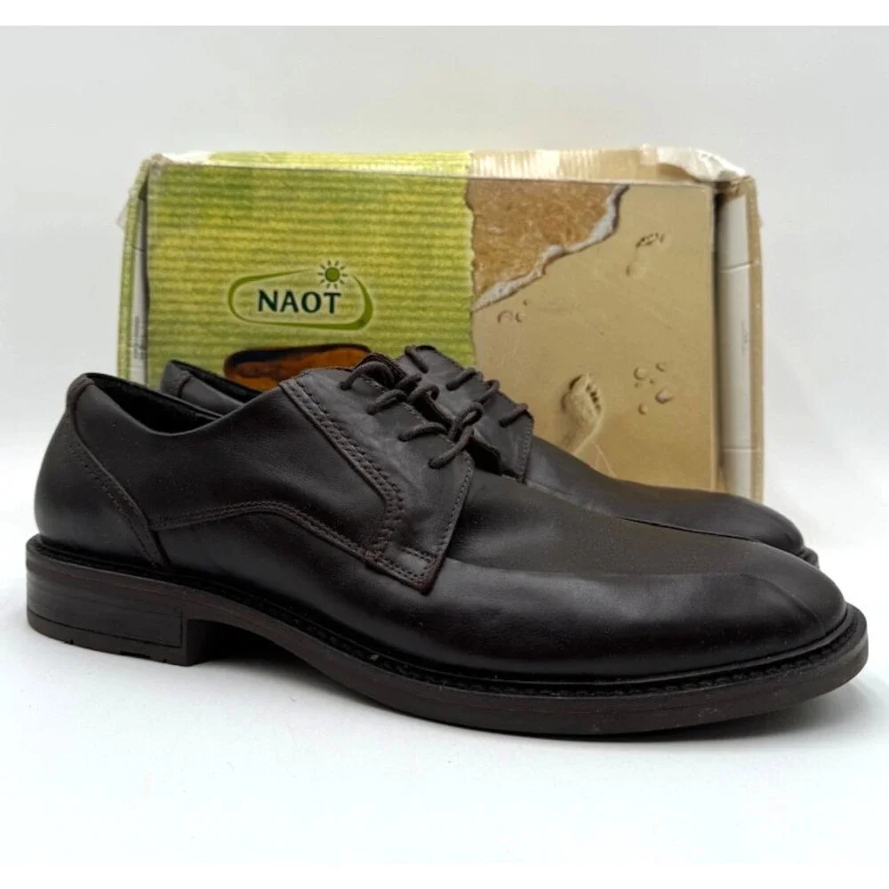 NAOT 80012 STOCK Men's NEW Comfort/Dress Shoes French Roast Multiple Sizes